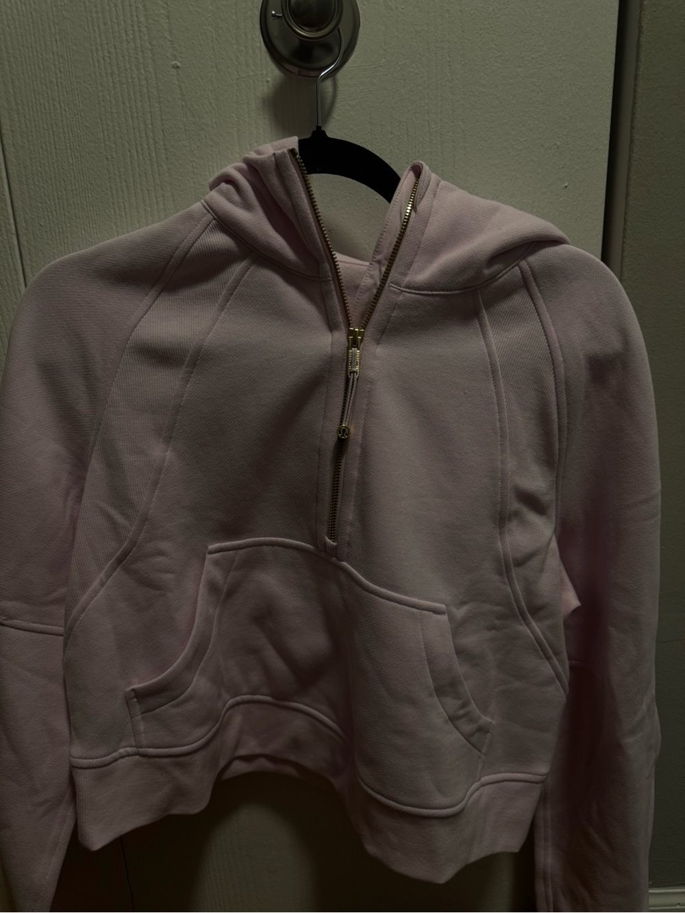 lululemon scuba half zip dark